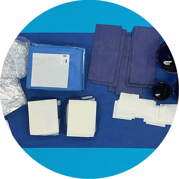 Elementos del Paquete quirúrgico de hemodinamia - UM