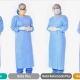 Batas quirúrgicas Union Medical