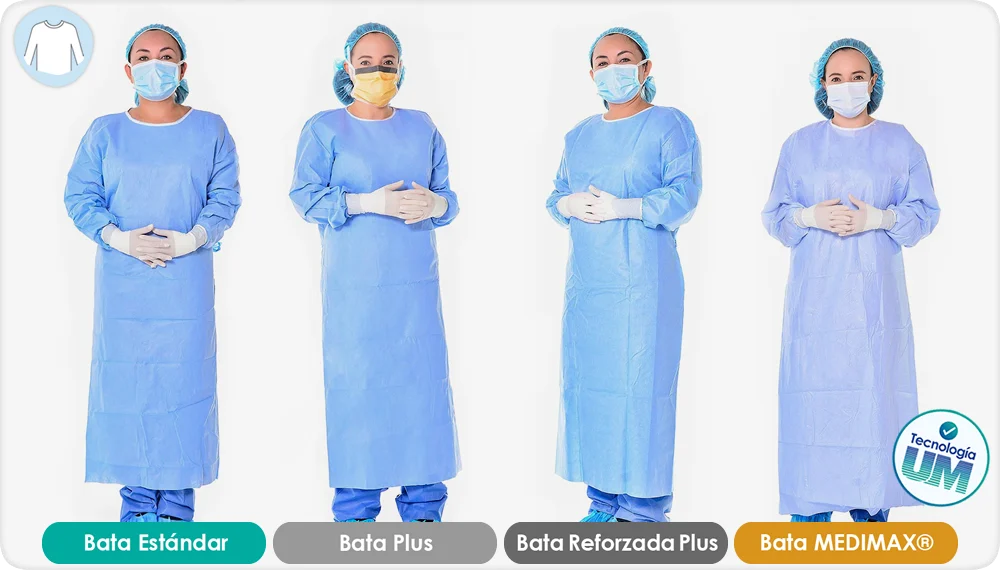 Batas quirúrgicas Union Medical